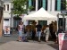 Infostand in der Stadt